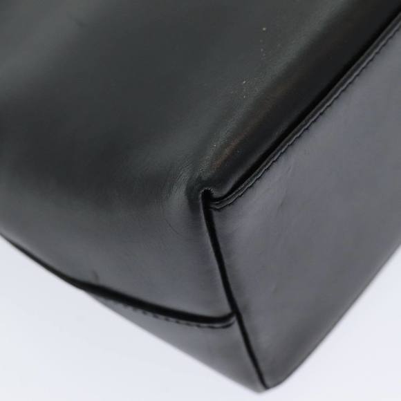 GUCCI Bamboo Hand Bag Leather Black 001 3008 000926 Auth 83723 - Picture 16 of 16